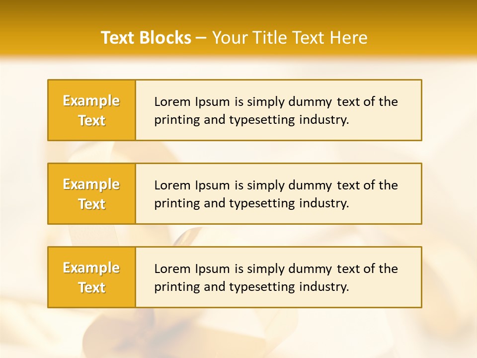 Gift Shining Wedding PowerPoint Template