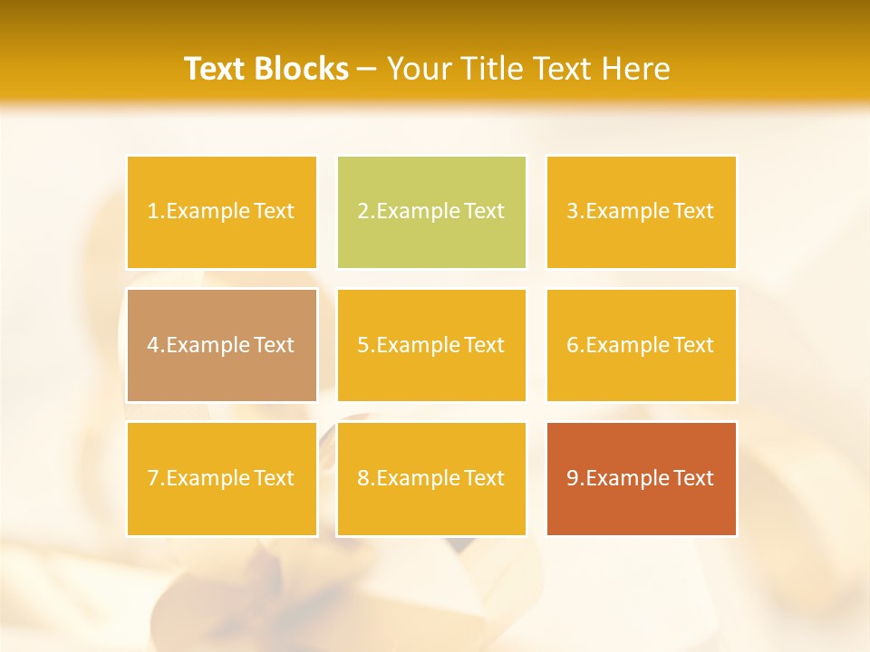 Gift Shining Wedding PowerPoint Template