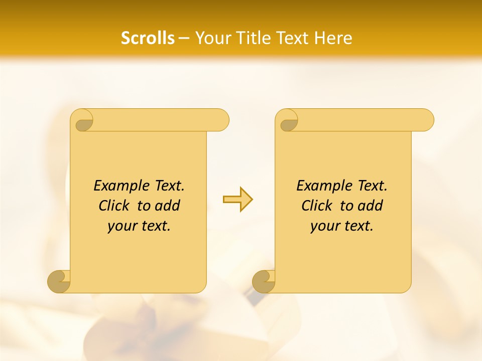 Gift Shining Wedding PowerPoint Template