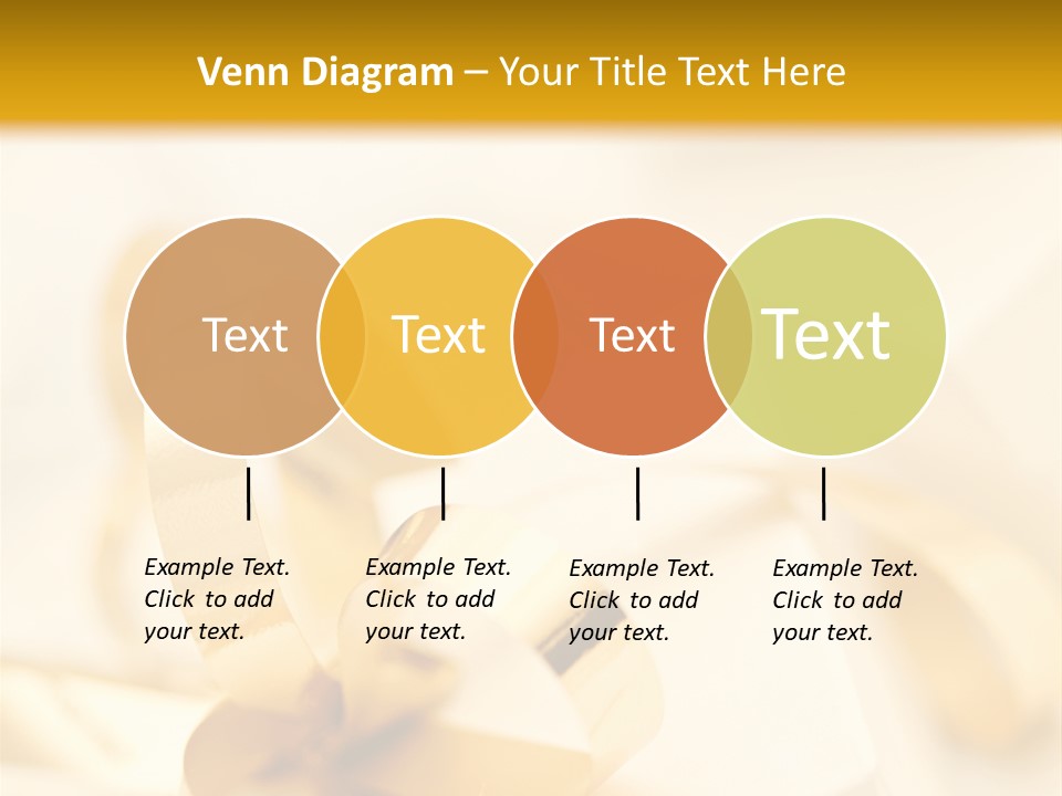 Gift Shining Wedding PowerPoint Template