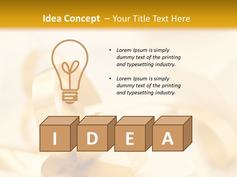 Gift Shining Wedding PowerPoint Template