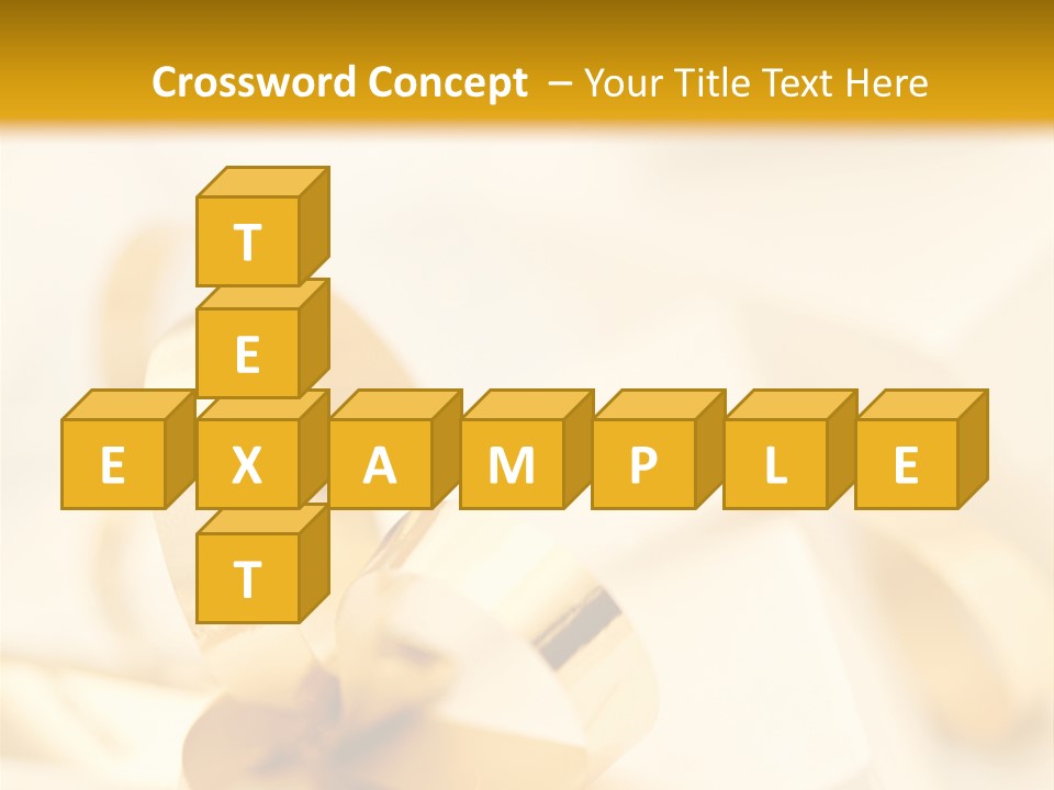 Gift Shining Wedding PowerPoint Template