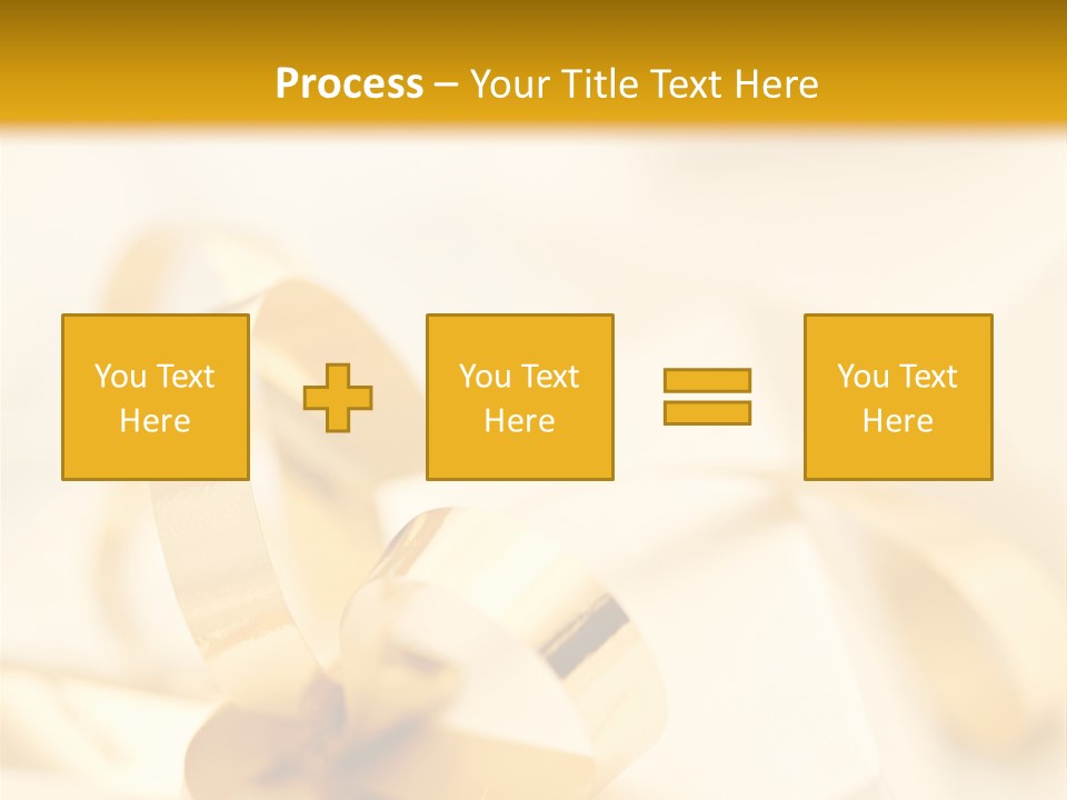 Gift Shining Wedding PowerPoint Template