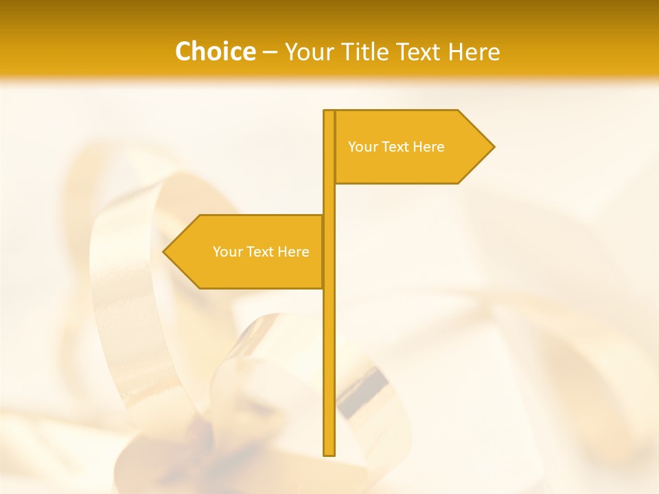 Gift Shining Wedding PowerPoint Template