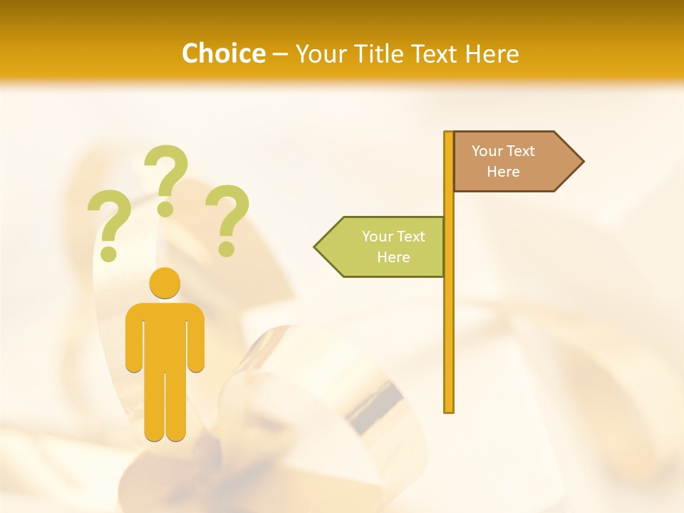 Gift Shining Wedding PowerPoint Template