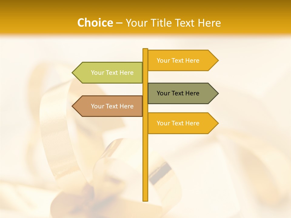 Gift Shining Wedding PowerPoint Template