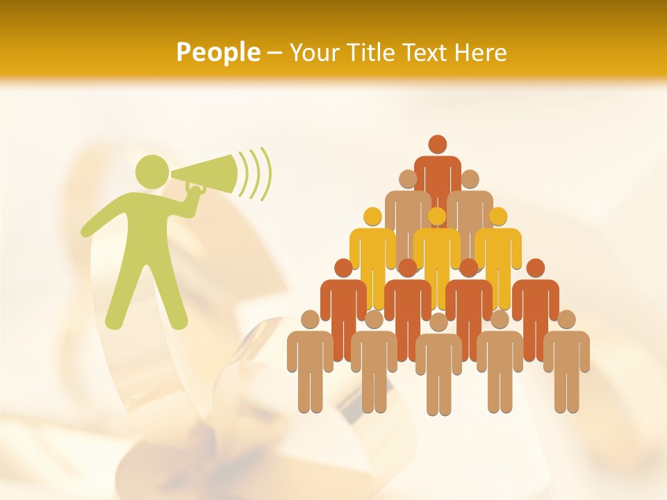 Gift Shining Wedding PowerPoint Template