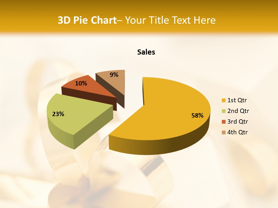 Gift Shining Wedding PowerPoint Template