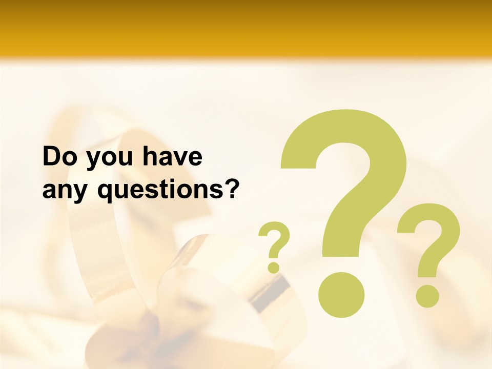 Gift Shining Wedding PowerPoint Template