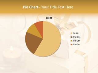 Bright Decorated Golden PowerPoint Template