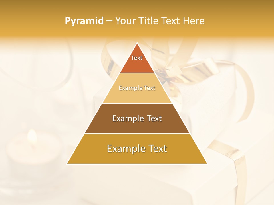 Bright Decorated Golden PowerPoint Template