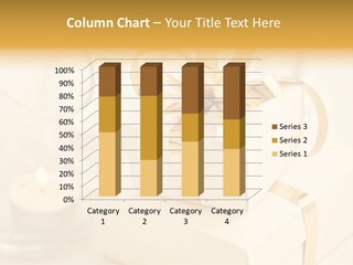 Bright Decorated Golden PowerPoint Template