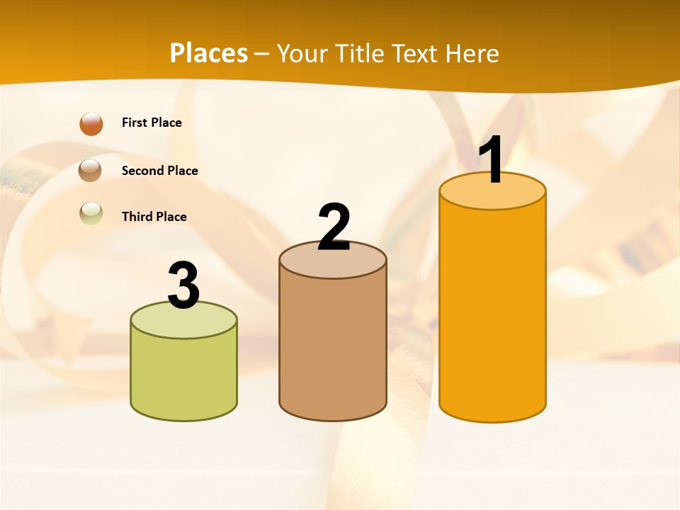 Gold Wedding Decorated PowerPoint Template