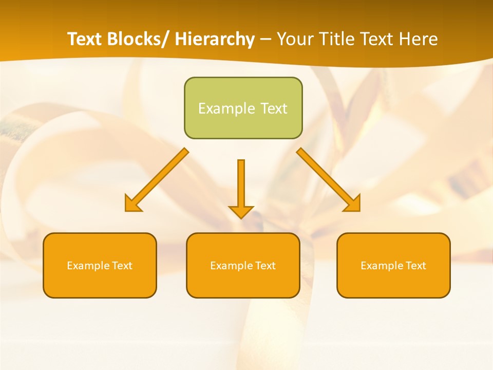 Gold Wedding Decorated PowerPoint Template