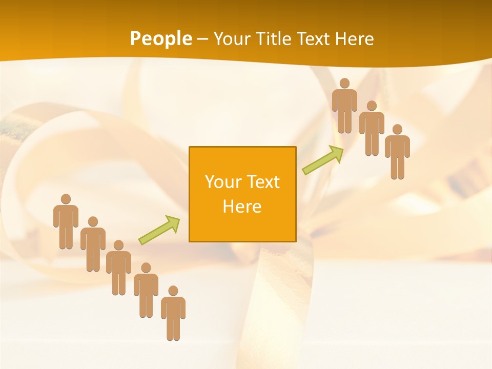 Gold Wedding Decorated PowerPoint Template