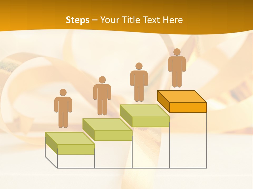 Gold Wedding Decorated PowerPoint Template