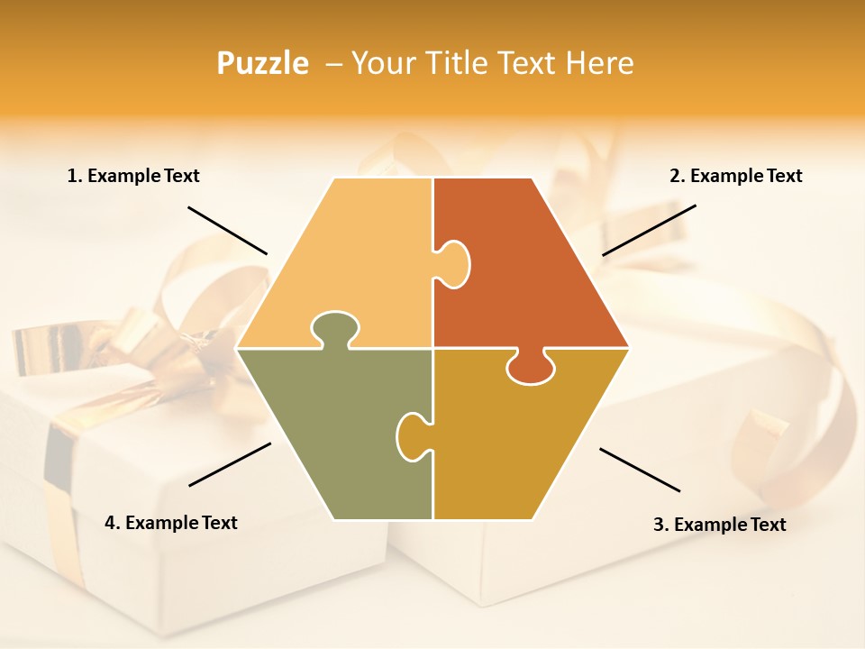 Festive Decorated Sparkle PowerPoint Template