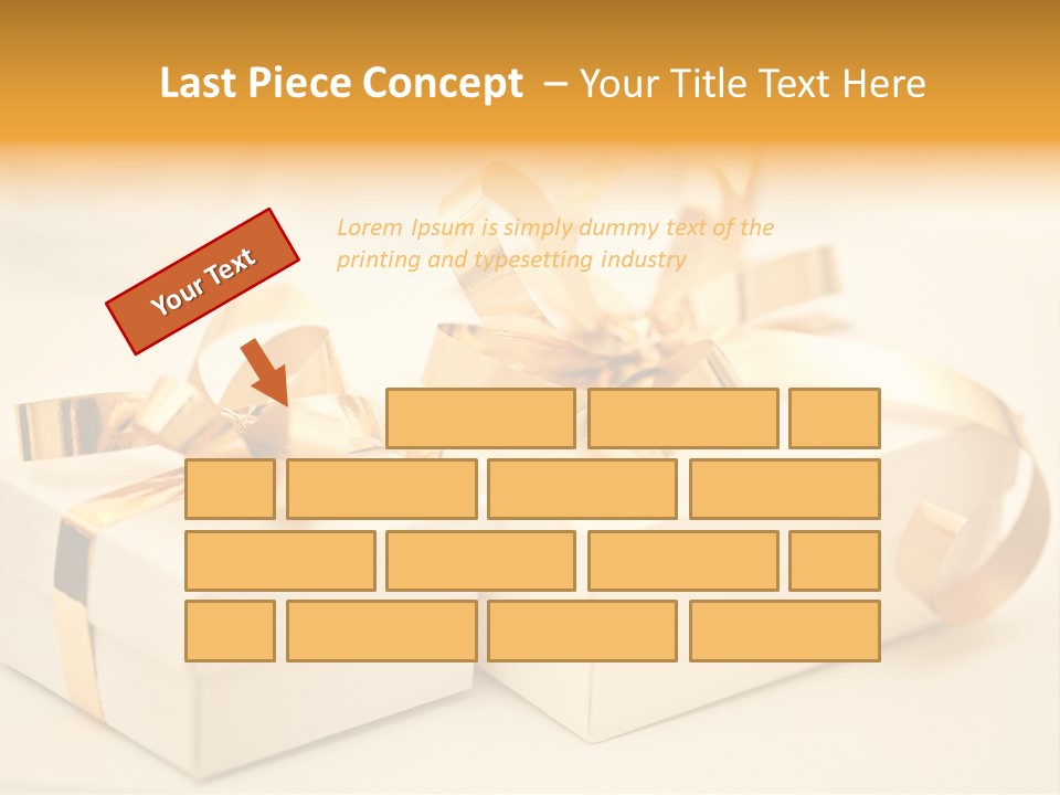 Festive Decorated Sparkle PowerPoint Template