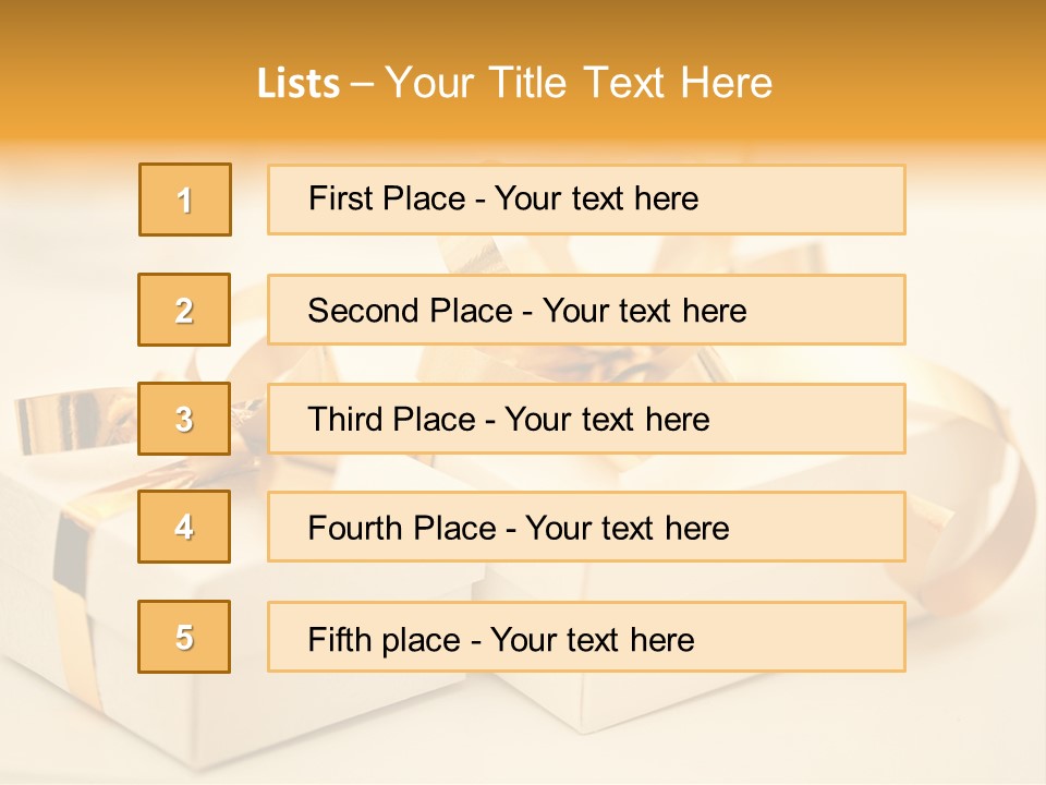 Festive Decorated Sparkle PowerPoint Template