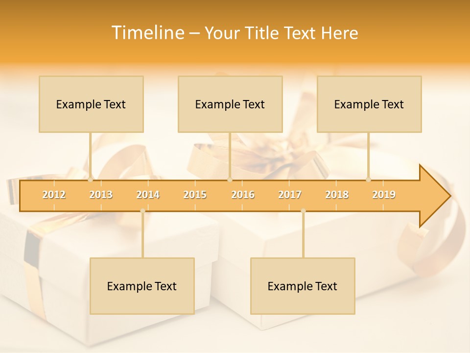 Festive Decorated Sparkle PowerPoint Template