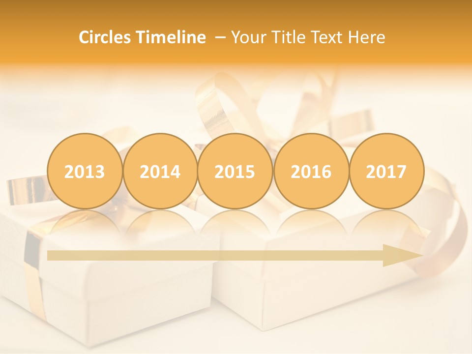 Festive Decorated Sparkle PowerPoint Template