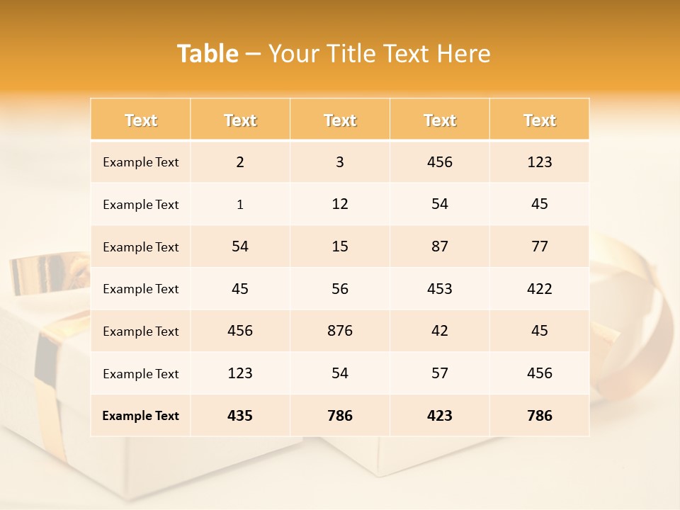 Festive Decorated Sparkle PowerPoint Template