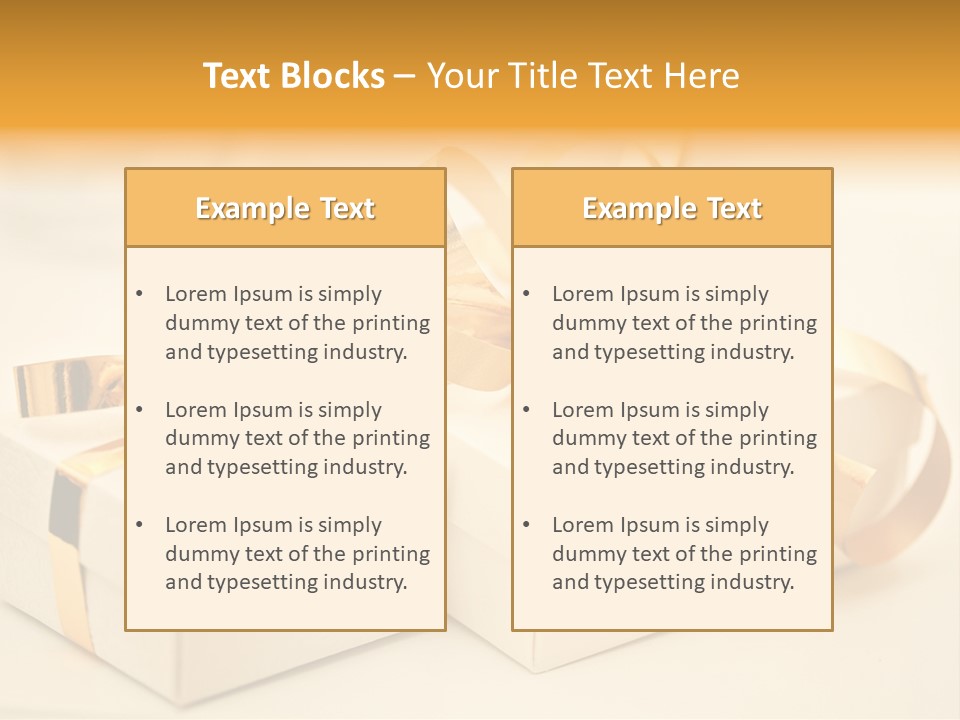Festive Decorated Sparkle PowerPoint Template
