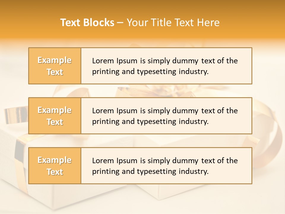 Festive Decorated Sparkle PowerPoint Template