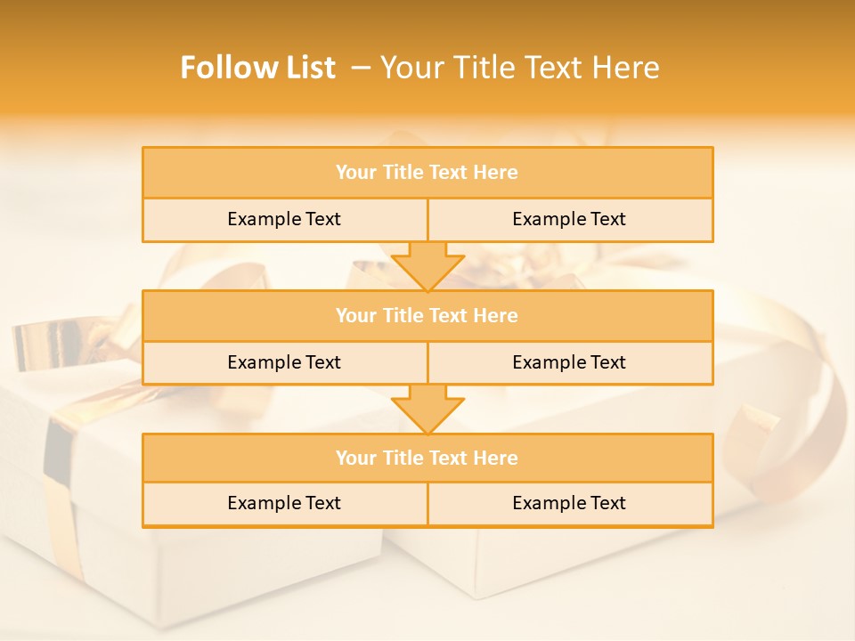 Festive Decorated Sparkle PowerPoint Template