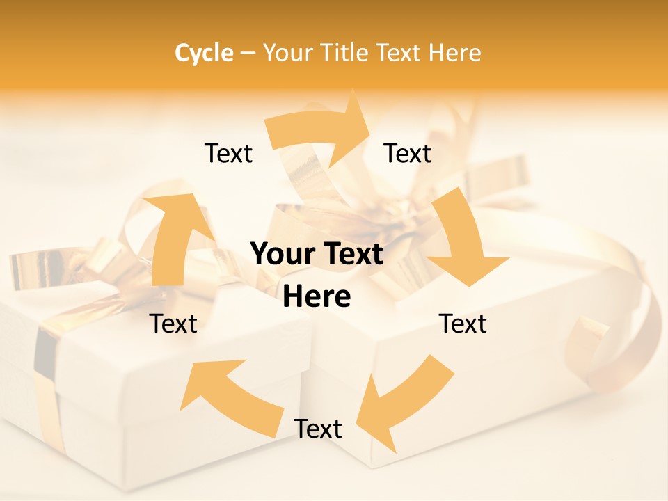 Festive Decorated Sparkle PowerPoint Template