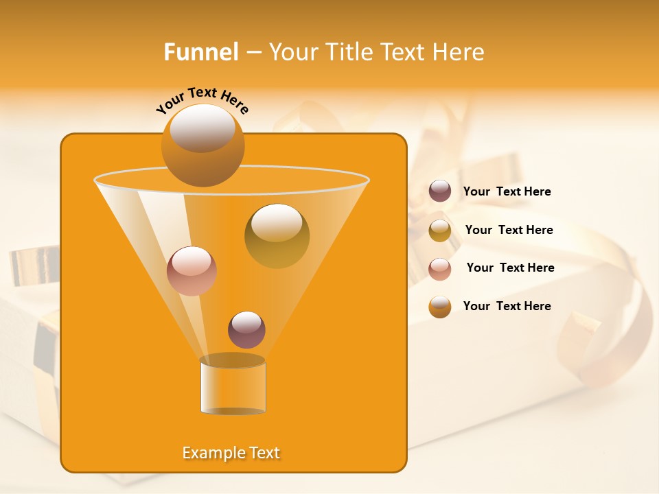 Festive Decorated Sparkle PowerPoint Template