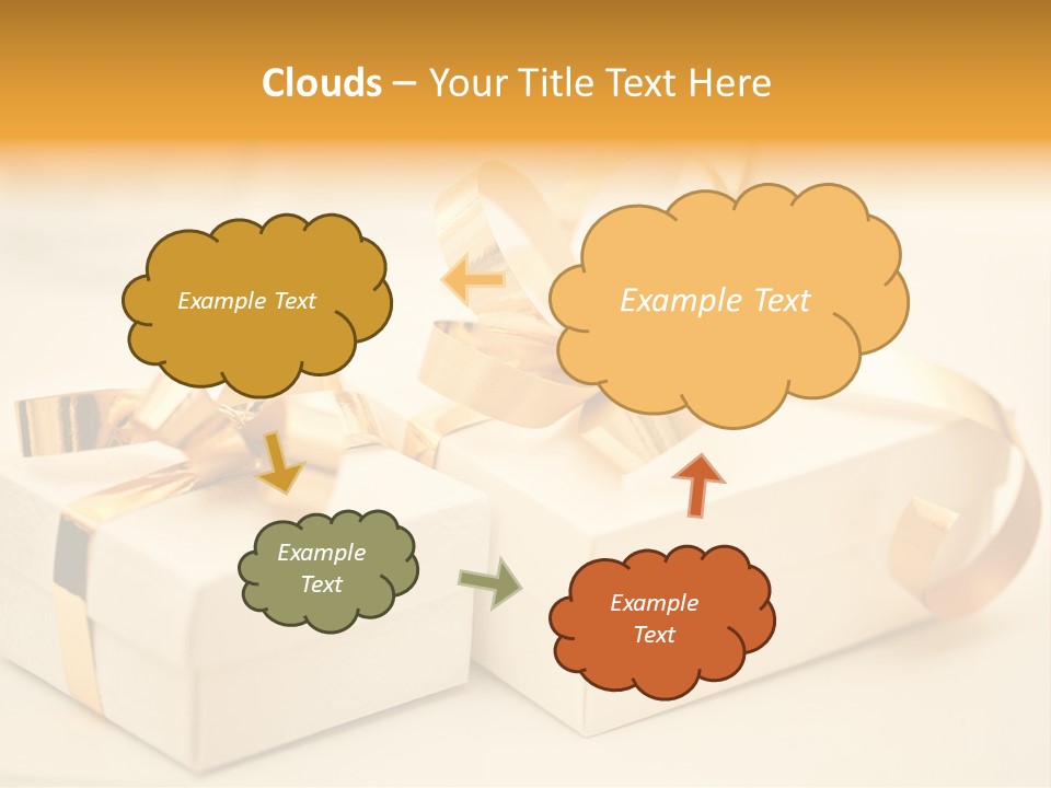 Festive Decorated Sparkle PowerPoint Template