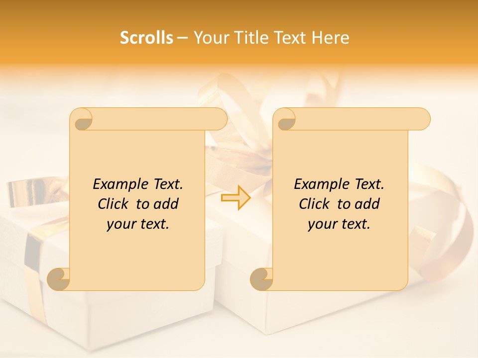 Festive Decorated Sparkle PowerPoint Template