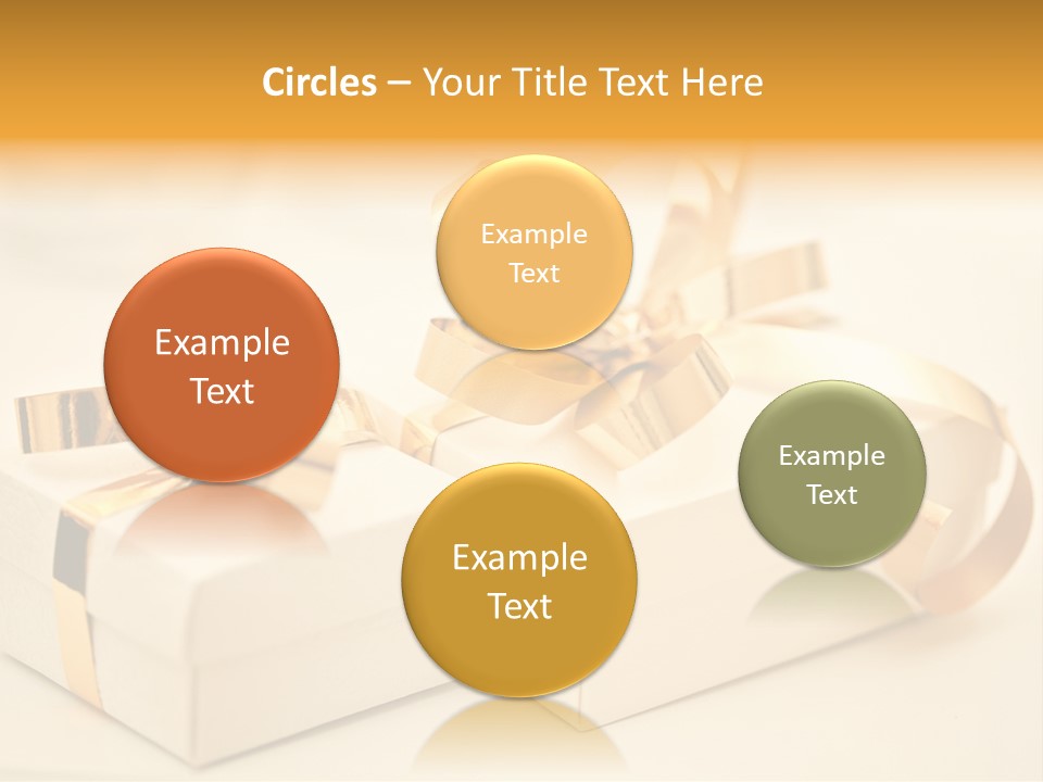 Festive Decorated Sparkle PowerPoint Template