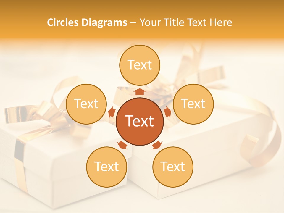 Festive Decorated Sparkle PowerPoint Template