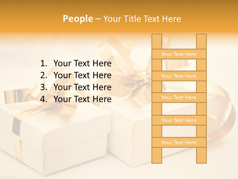 Festive Decorated Sparkle PowerPoint Template