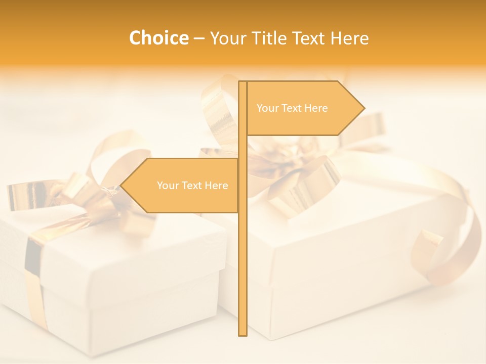 Festive Decorated Sparkle PowerPoint Template