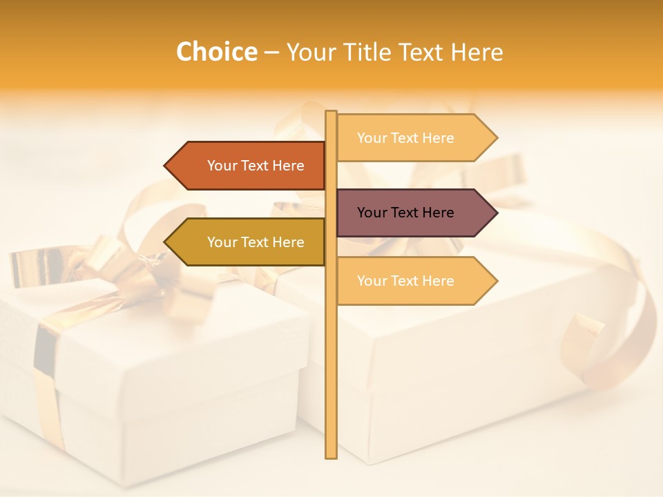 Festive Decorated Sparkle PowerPoint Template