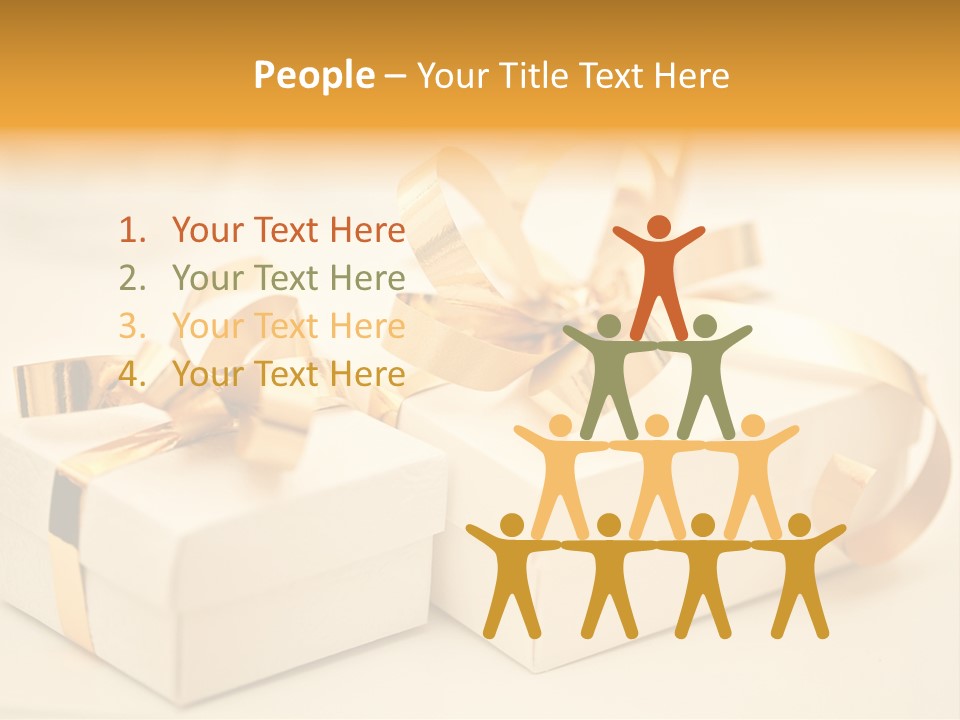 Festive Decorated Sparkle PowerPoint Template