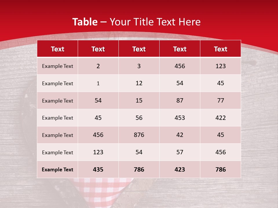 Valentine Love Textile PowerPoint Template