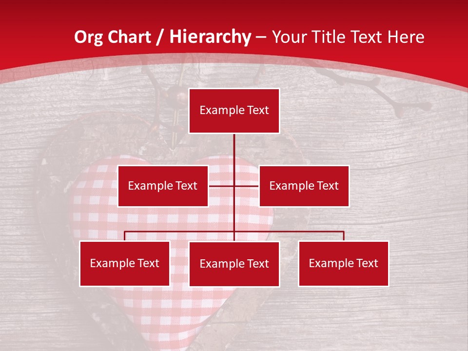 Valentine Love Textile PowerPoint Template