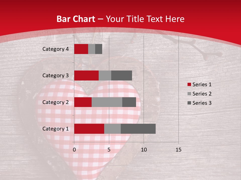 Valentine Love Textile PowerPoint Template