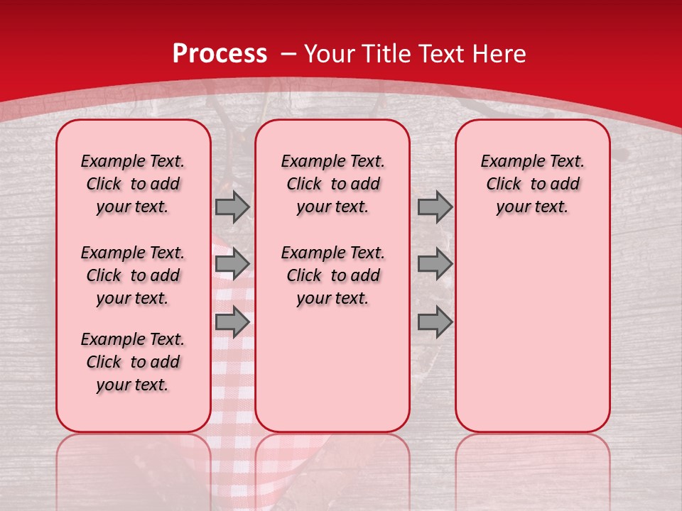 Valentine Love Textile PowerPoint Template