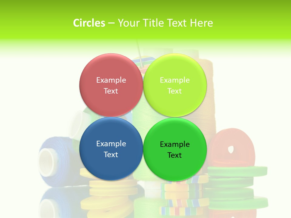 Tailor Stitch Sewing PowerPoint Template