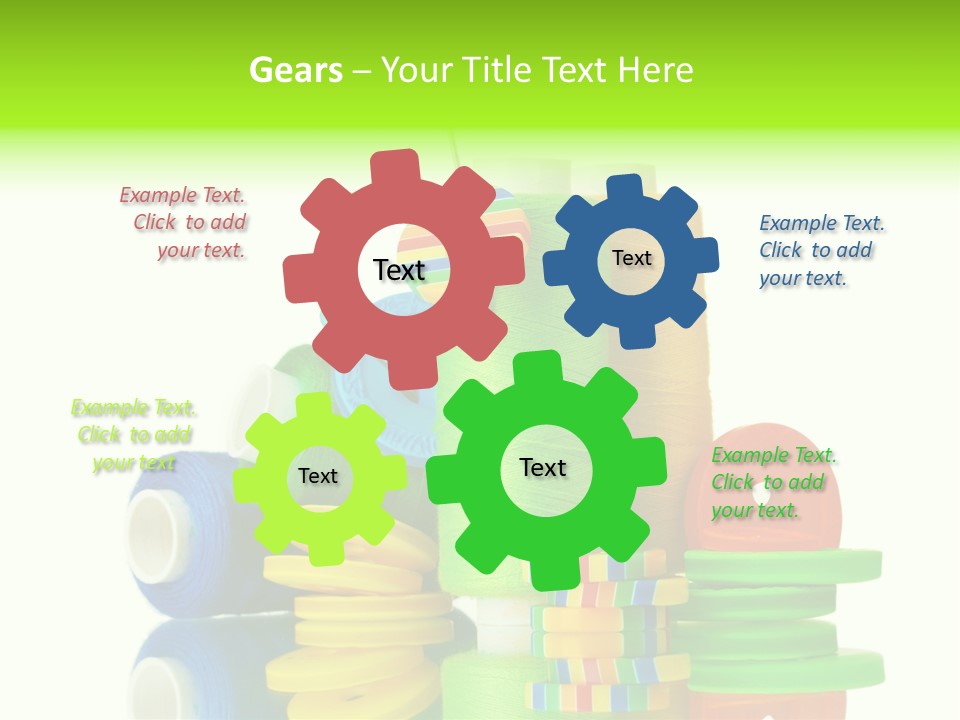 Tailor Stitch Sewing PowerPoint Template