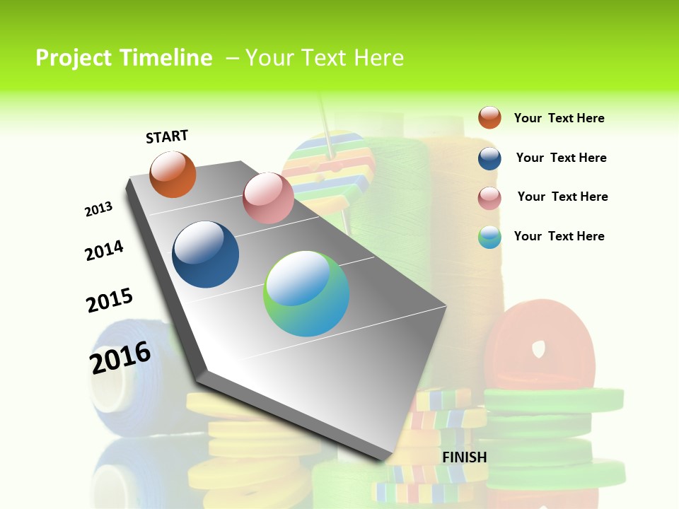 Tailor Stitch Sewing PowerPoint Template