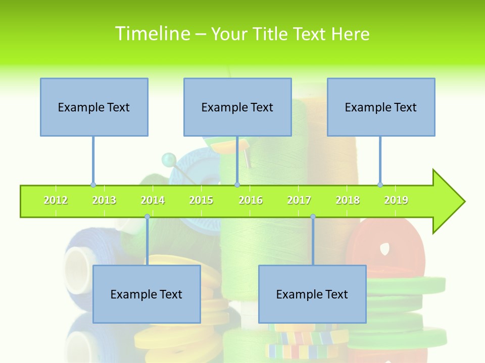 Tailor Stitch Sewing PowerPoint Template