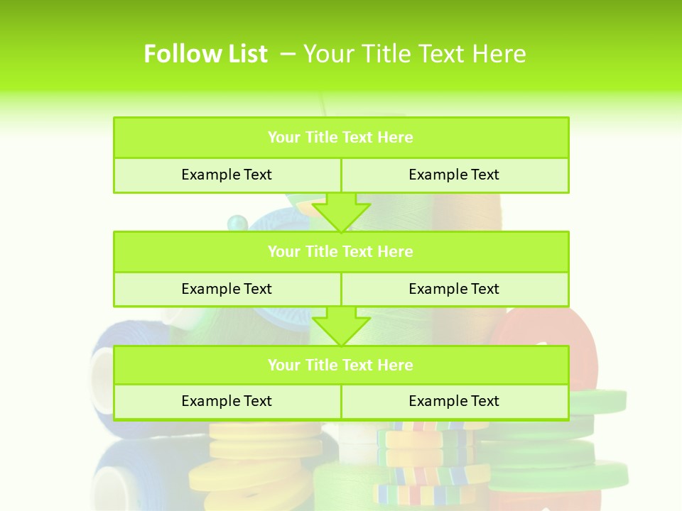 Tailor Stitch Sewing PowerPoint Template