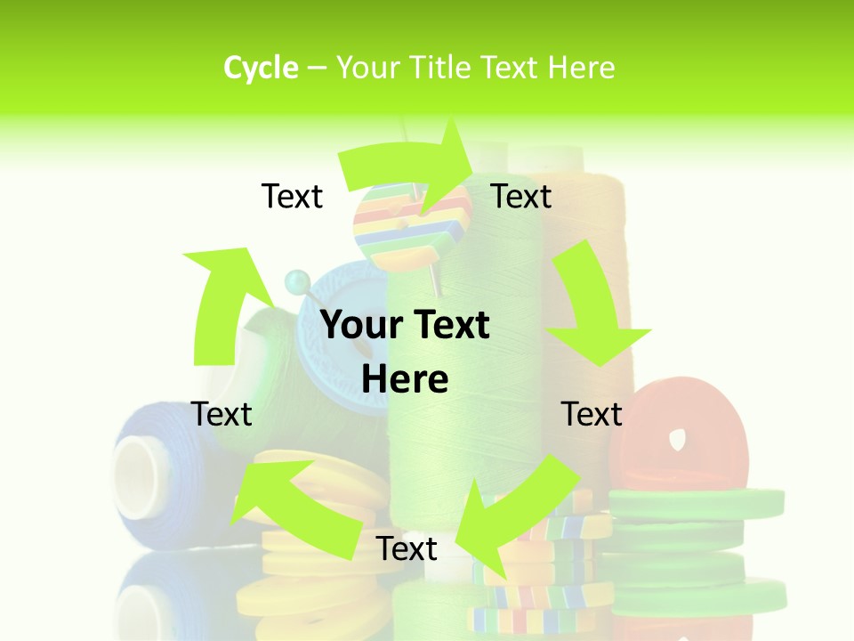 Tailor Stitch Sewing PowerPoint Template