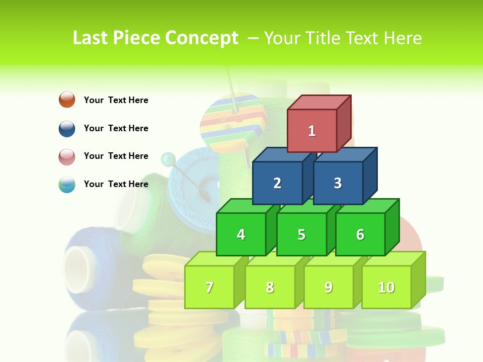 Tailor Stitch Sewing PowerPoint Template